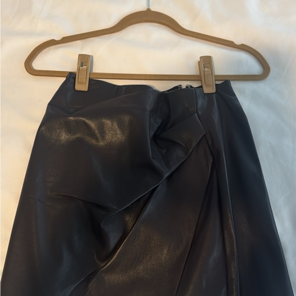 Wilfred Asymmetrical Brown Skirt
